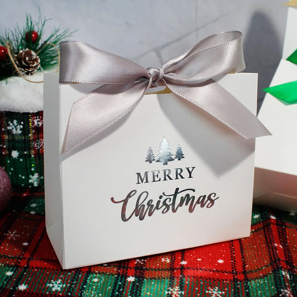 10pcs / 20pcs Christmas Candy Gift Box