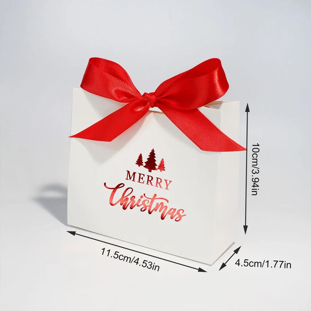 10pcs / 20pcs Christmas Candy Gift Box